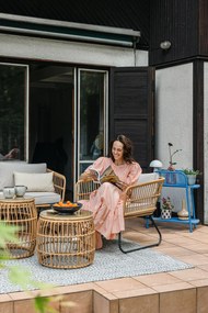 Vistdal műrattan kerti kanapé - Bonami Essentials