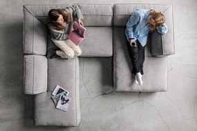 Fairfield világosszürke középső kanapé modul - Bonami Selection