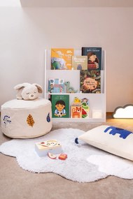 Fehér gyerek könyvespolc 59,5x69,5x23 cm Adiventina – Kave Home