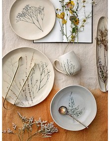 Barna desszertes agyagkerámia tányér ø 22 cm Bea – Bloomingville