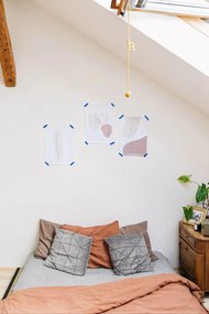 Amy szürke párna, 45 x 45 cm - JAHU