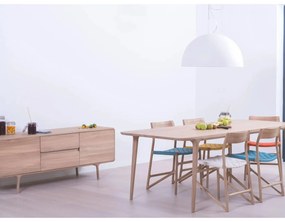 Diófa étkezőasztal 90x180 cm Fawn – Gazzda