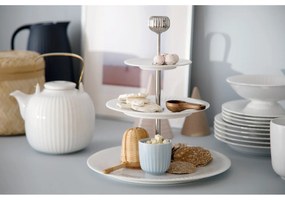Hammershoi Etagere háromszintes fehér porcelán tálca, ⌀ 28 cm - Kähler Design