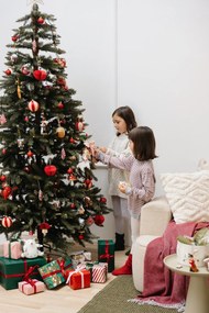 Üveg kézzel készített karácsonyfadísz 13 cm Owl – Sass &amp; Belle