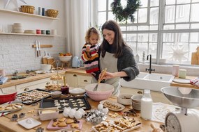 Fehér fénydekoráció karácsonyi mintával ø 45 cm Solvalla – Markslöjd