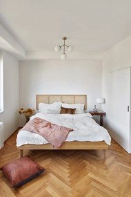 Sober fehér színű sárgaréz asztali lámpa - Markslöjd