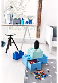 Világoskék négyszögletes tárolódoboz - LEGO®