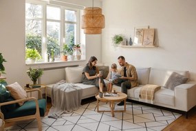 Fehér-bézs sarokkanapé (bal oldali) Copenhagen – Scandic