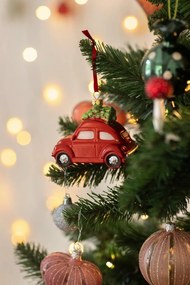 Ezüstszínű karácsonyfadísz készlet 12 db-os ⌀ 4 cm - Casa Selección