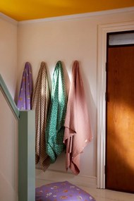 Zöld egyszemélyes pamut-szatén ágyneműhuzat 140x200 cm Pleasantly – JUNA