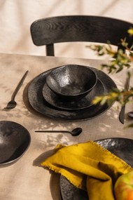 Agyagkerámia étkészlet 18 db-os Dark Moon – Bonami Selection