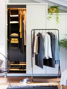 Garment So fekete függő rendszerező, 6 rekesszel - Compactor