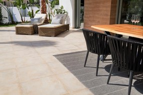 Szürke kültéri-beltéri szőnyeg 140x200 cm Belle Concrete – Pappelina