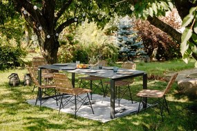 Strong szürke kerti asztal, 210 x 100 cm - Bonami Selection