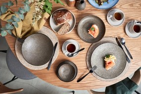 Fehér rattan tányéralátét, ⌀ 36 cm - Tiseco Home Studio