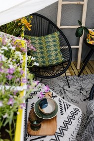 Throw szürke pamut takaró, 130 x 160 cm - Bloomingville