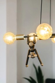 Bojesen Denmark Monkey Hanging dekorációs figura tömör tölgyfából - Kay