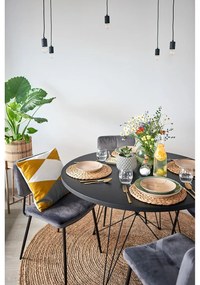 Bombay világosbarna kerek szőnyeg, ø 150 cm - House Nordic
