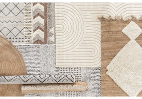 Krémszínű szőnyeg 120x170 cm Yen One – Universal