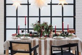 Fehér függő fénydekoráció karácsonyi mintával ø 70 cm Sombra – Markslöjd