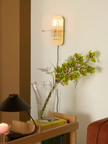 Fekete LED dimmelhető asztali lámpa (magasság 31 cm) Muri – Hübsch