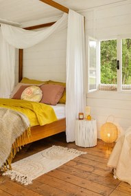 Rattan asztali lámpa - Casa Selección