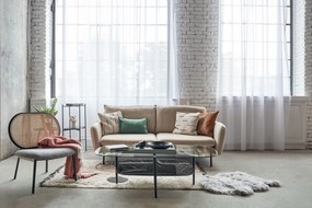 Spike szürke-barna fotel - Zuiver