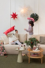 Piros függő karácsonyi fénydekoráció Aratorp – Markslöjd