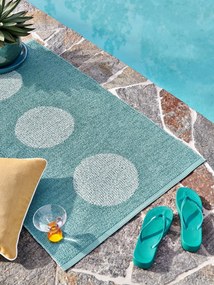 Türkiz kültéri-beltéri szőnyeg 70x120 cm Vera Pop Jade – Pappelina