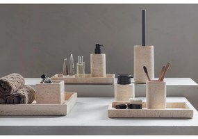 Bézs kő szappanadagoló 250 ml Travertine – Mette Ditmer Denmark