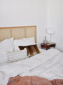 Sober fehér színű sárgaréz asztali lámpa - Markslöjd