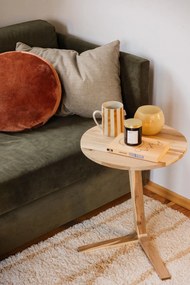 Üveg gyertyatartó Chique Ribbed – PT LIVING