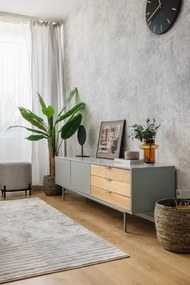 Tube narancssárga üveg váza, magasság 20 cm - Lyngby Glas