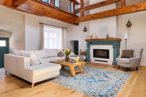 Bézs LED dimmelhető asztali lámpa fém búrával (magasság 20,5 cm) Rachel – Leitmotiv