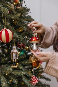 Fa karácsonyfadísz készlet 6 db-os 13 cm Nikita – Bloomingville