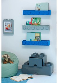 Sleek gyerek kék kisméretű fali polc - LEGO®