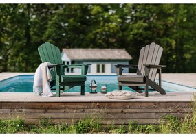 Szürke műanyag kerti fotel Adirondack – Bonami Selection