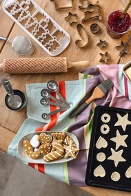 Merry Christmas karácsonyi dombornyomott sodrófa - Valek