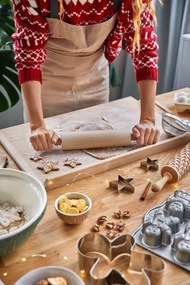 Fehér-bézs kőedény tálka szett 4 db-os 200 ml Original Cane – Mason Cash