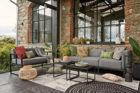 Bellisima grafitszürke kétszemélyes kerti kanapé - Bonami Selection