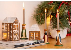 Kerámia gyertyatartó teamécseshez Gingerbread Lighthouse – Kähler Design