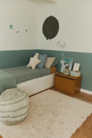 Zsályaszínű gyerek babzsákfotel Neptune – Lorena Canals