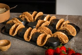 Malia 12 db-os tégla-narancssárga agyagkerámia étkészlet - Bonami selection