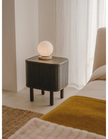 Sötétbarna éjjeliszekrény Mailen – Kave Home
