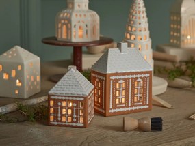 Kerámia gyertyatartó teamécseshez Gingerbread Lighthouse – Kähler Design