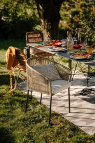 Strong szürke kerti asztal, 210 x 100 cm - Bonami Selection