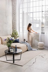 Cafe fekete-fehér agyagkerámia bögre, 300 ml - Ladelle