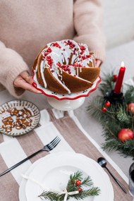 Lenkeverék tányéralátét szett 2 db-os 35x50 cm Maura – Kave Home