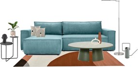 Cep zöld dohányzóasztal, ø 110 cm - Teulat