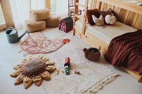 Mustársárga gyerek babzsákfotel Haystack – Lorena Canals